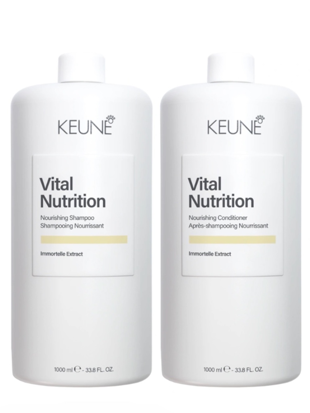 Keune Vital Nutrition Nourishing Shampoo & Conditioner Set 33.8 oz 2piece